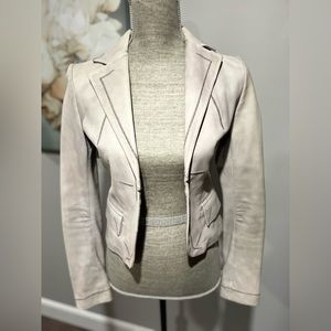 Daniel leather blazer